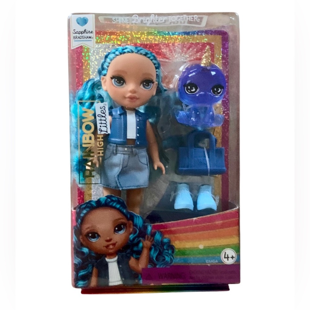 Rainbow High Littles - Sapphire Bradshaw Mini NEW